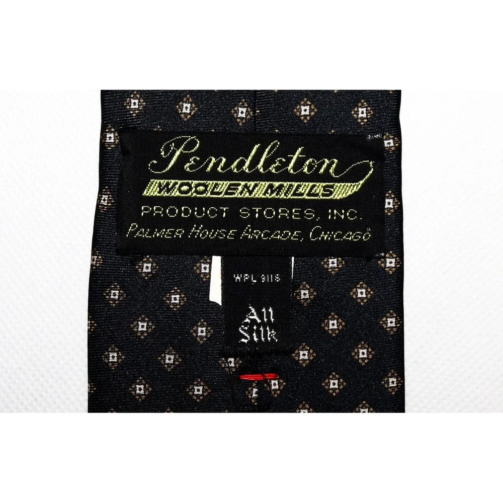 Pendleton Woolen Mills Men's Slim Geometric‎ Tie